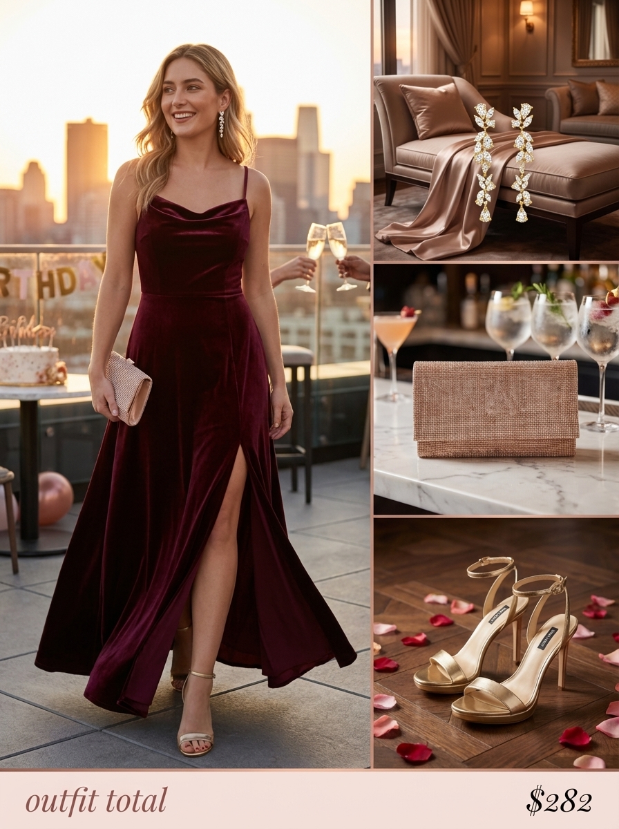 Birthday dresses outfit idea - fashion styling inspiration
