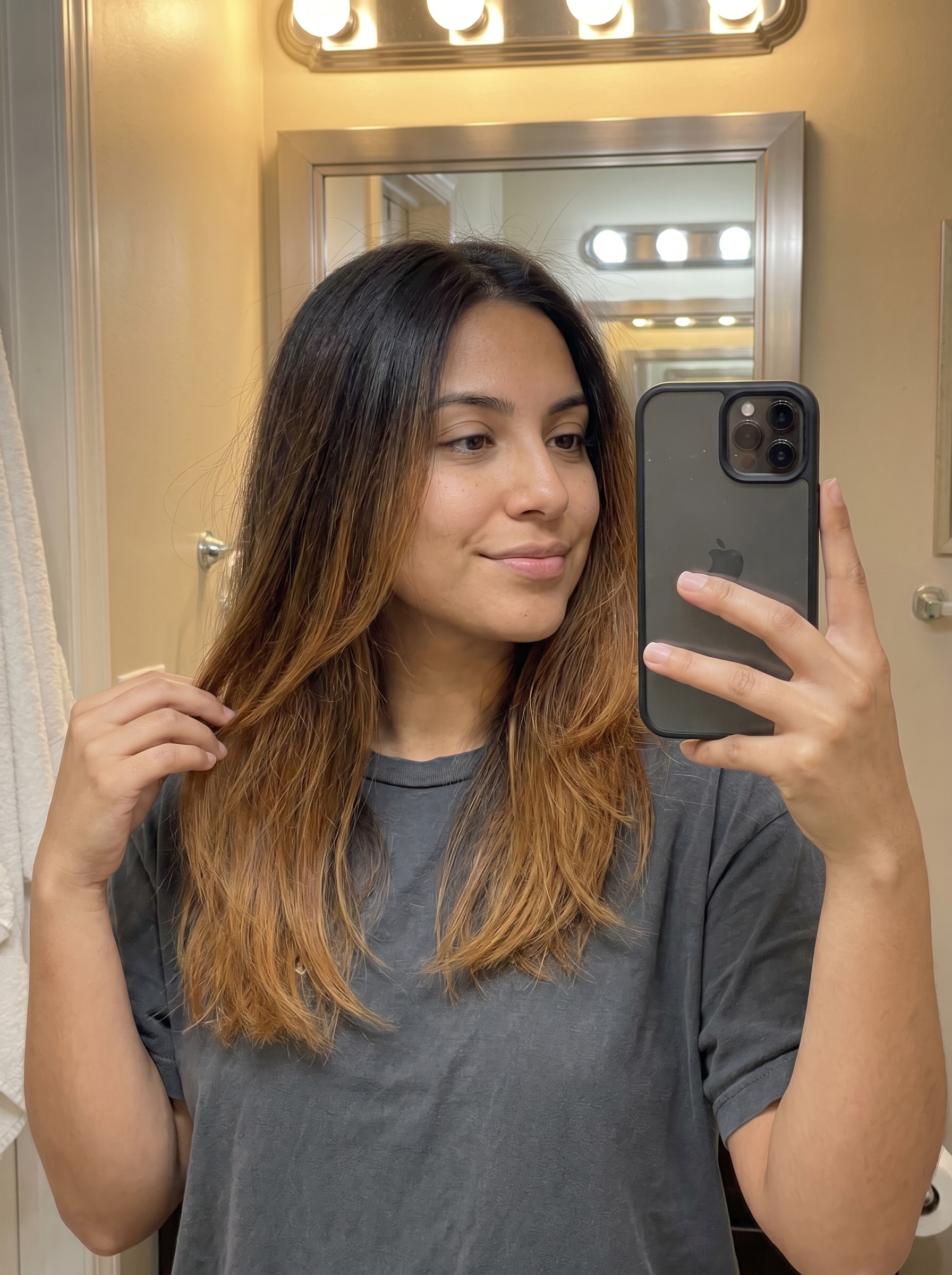 Amber-Infused Root Melt: Caramel Brown Summer Hair 2026 Vibrant everyday look with Amber-Infused Root Melt, featuring espresso roots blending into warm amber and burnt sugar tones. Emphasizes caramel brown summer hair 2026 trends for special occasions.