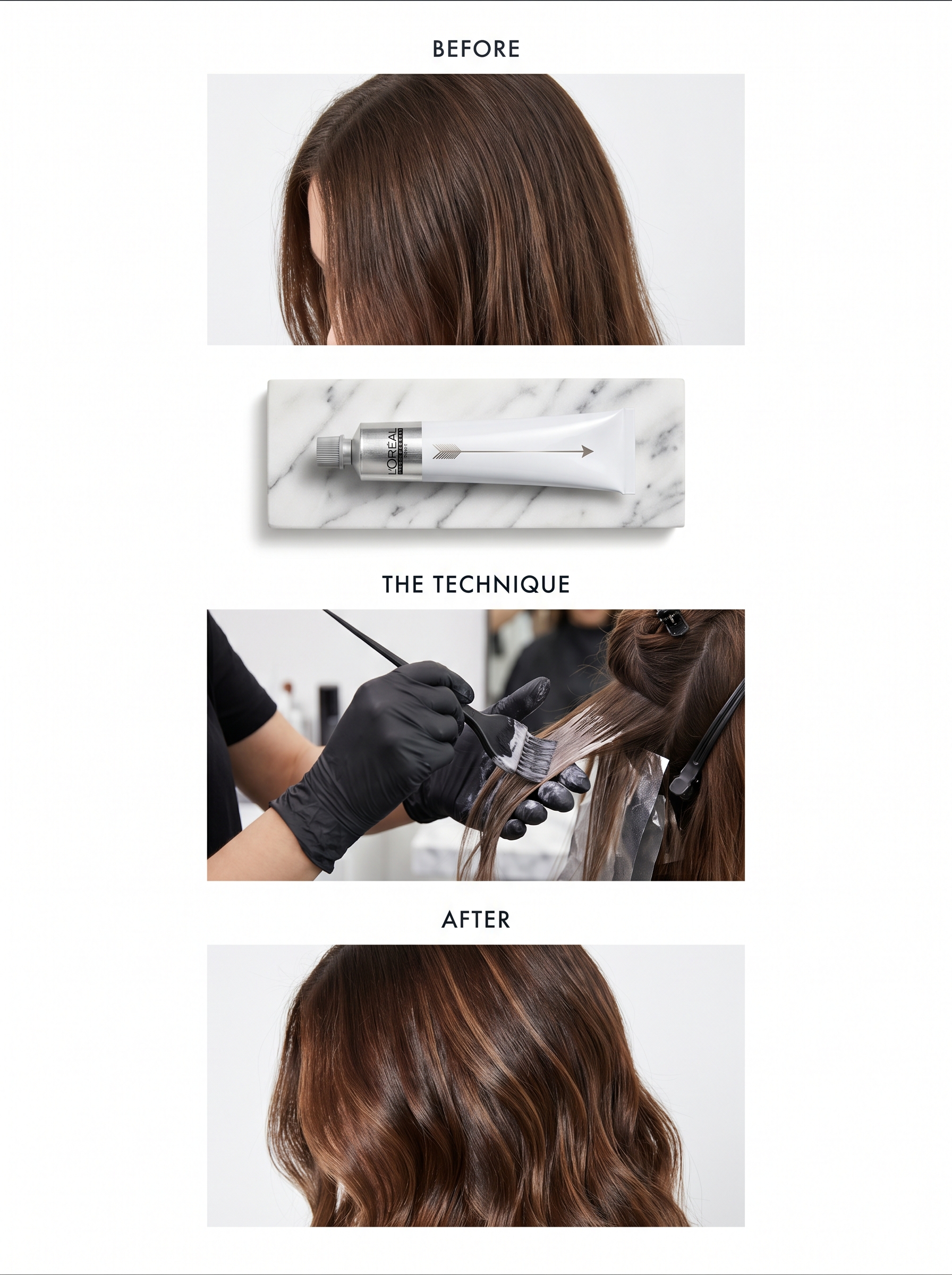 Rich Mocha Melt — Sophisticated Brown Hair Colors 2026 Luxurious Rich Mocha Melt featuring mocha brown, milk chocolate, and espresso tones for a sophisticated chocolate brown summer hair 2026.