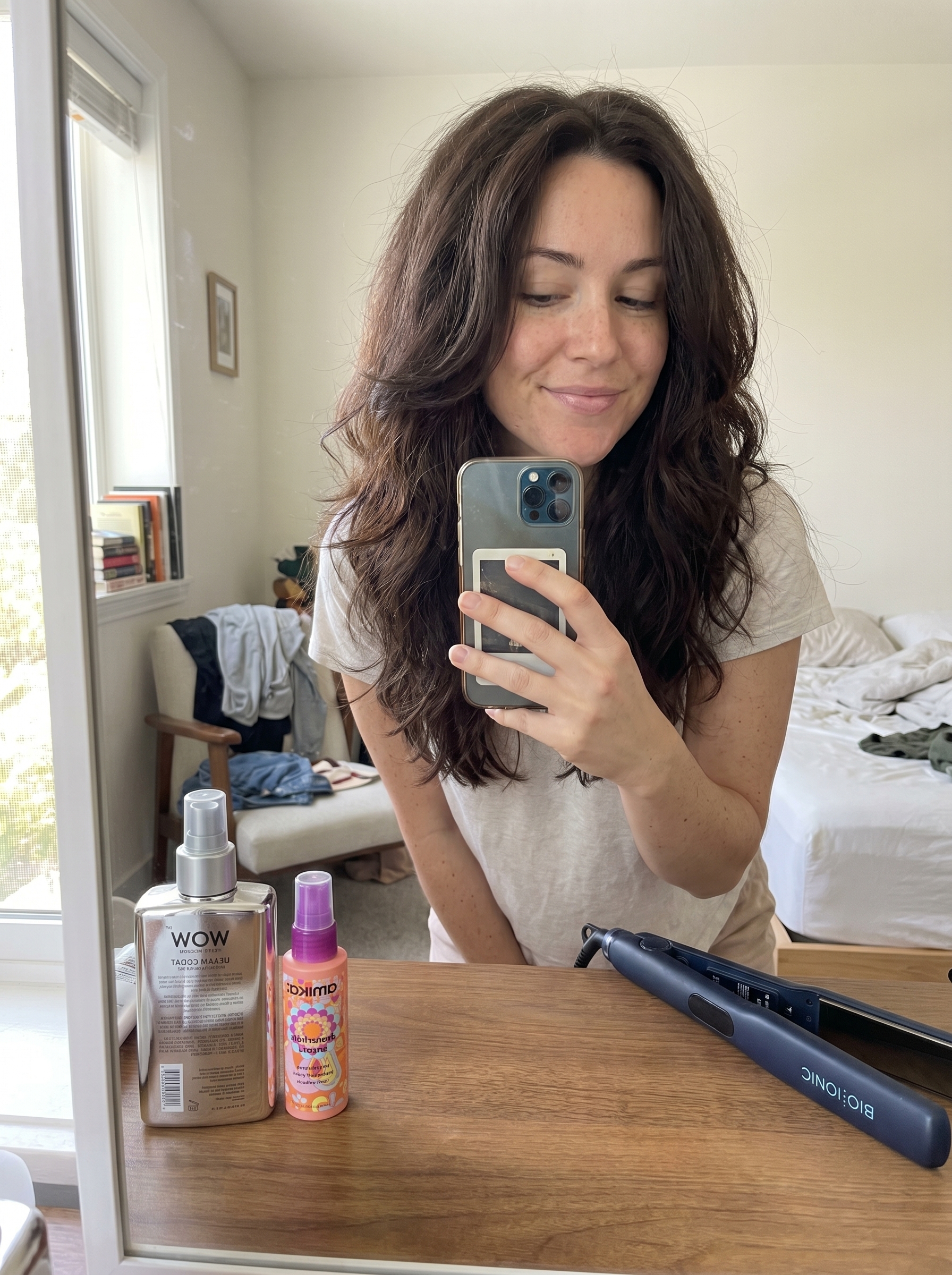 Polished Internal Ghost Layers for summer volume, a streamlined flattering summer haircut 2026, smoothed with lightweight hair oil and an anti-humidity sealant.