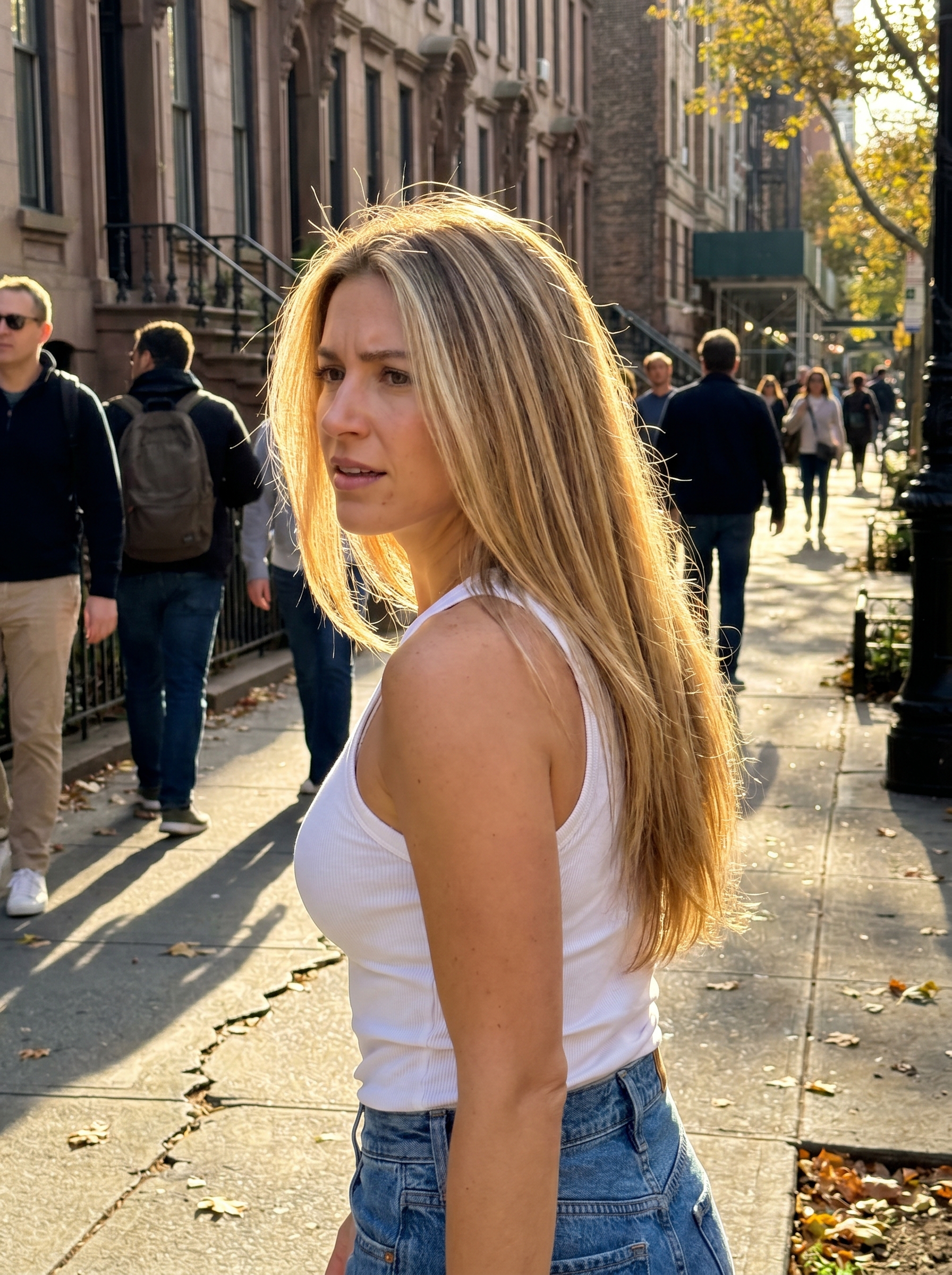 Glamorous 'Golden Blonde '90s Supermodel Balayage' for golden balayage summer 2026, combining golden, pale gold, and vanilla blonde for volume.
