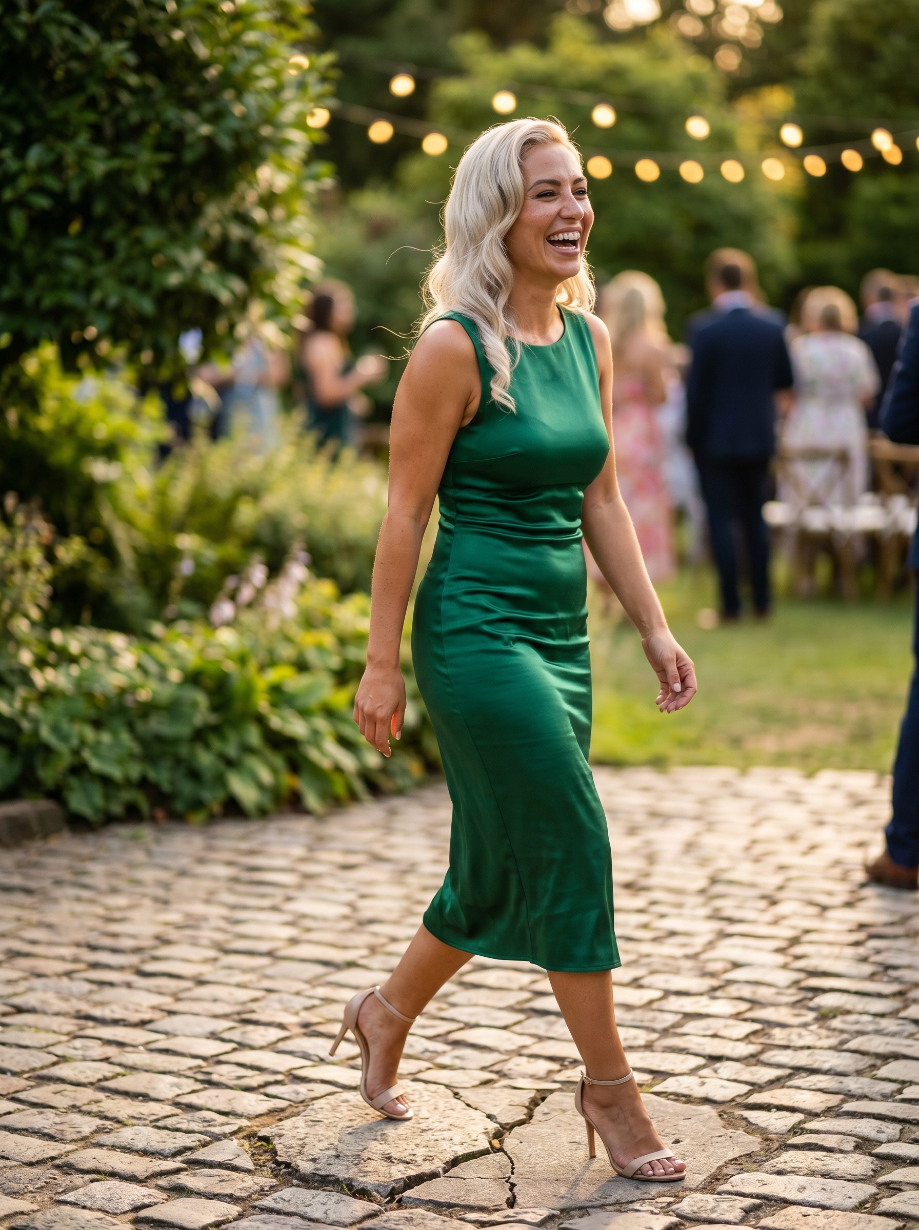 Edgy 'Wet-Look' Hollywood Wave in expensive brunette gloss, a high-fashion outdoor wedding hair summer 2026 choice. Features Extreme Splash Gel and Anti-Frizz Spray.