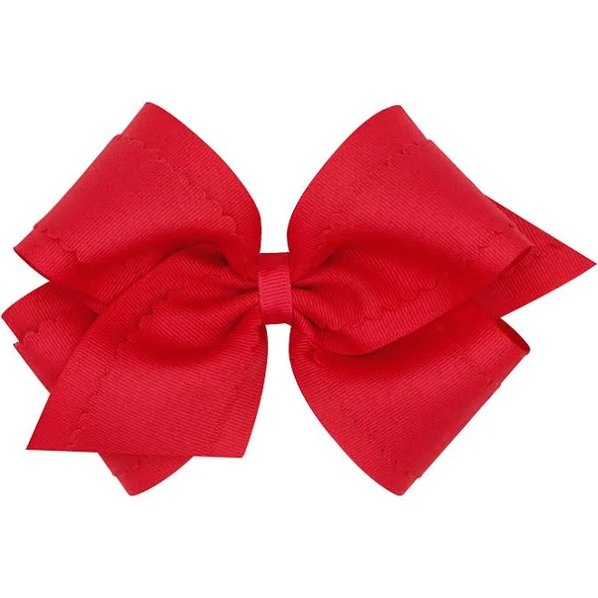 accessory Copper Key Girls King Scallop Grosgrain Hair Bow Dillard's $12