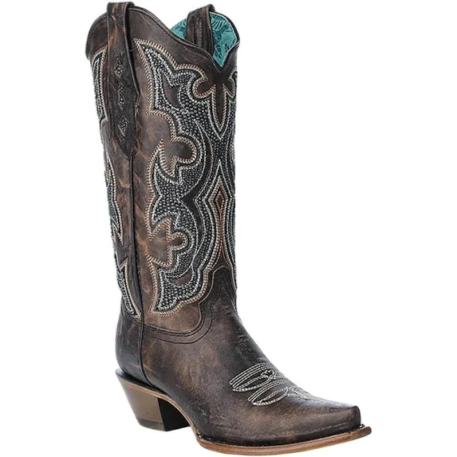 shoes Corral Women's Circle G Embroidered Snip Toe Western Boots ShopSimon $132.6