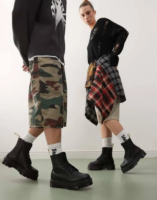 shoes Dr Martens Vegan Jadon II Mono Boots ASOS $200