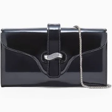 bag Emporio Armani Patent Leather Mini Shoulder Bag Armani $425