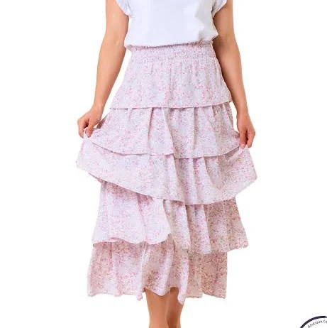 skirt Float Through The Day Skirt Lilac & Grace Boutique $52