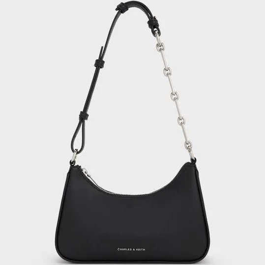 bag Lane Chain-Link Shoulder Bag charleskeith.com $109