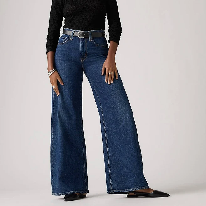 jeans Levi's 728 High Rise Wide Leg Women's Jeans Levi's $99