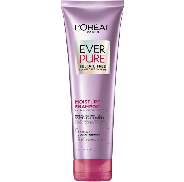 shampoo L'Oreal Paris EverPure Sulfate Free Moisture Shampoo Walmart $9.97
