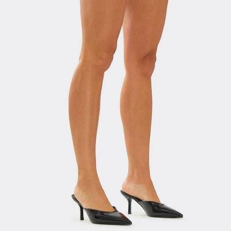 shoes Nils Pointed Toe Stiletto Patent Mule EGO Shoes US $19.6