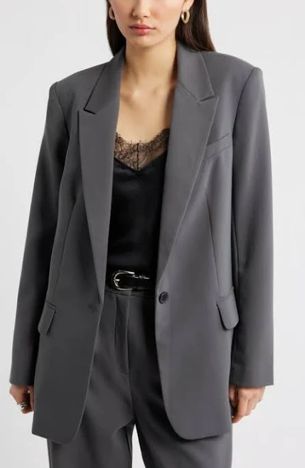 outerwear Open Edit The Icon Relaxed Blazer Nordstrom $99.5