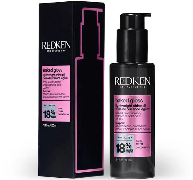 oil Redken Naked Gloss Lightweight Shine Oil Bombshell Hair and Beauty Studio $29.75