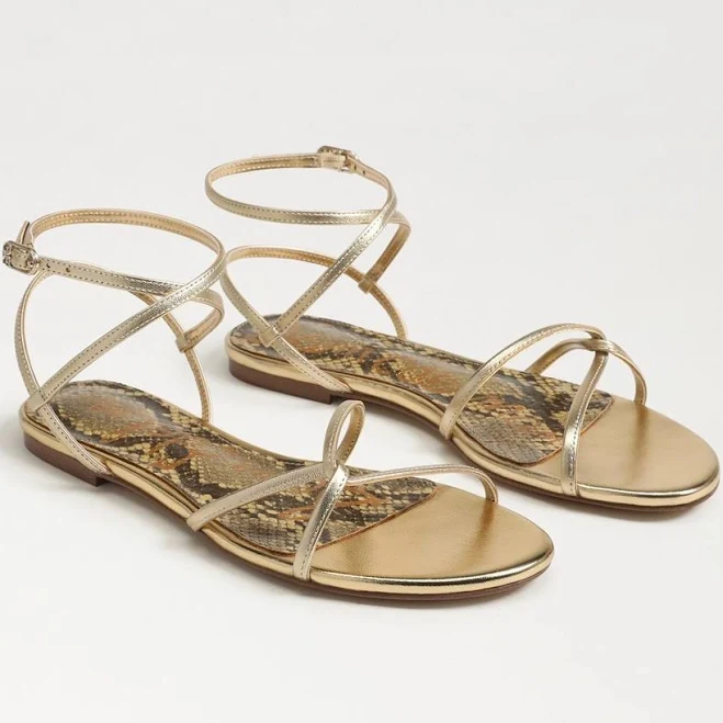 shoes Sam Edelman Women's Ellina Strappy Flat Sandals Sam Edelman $100
