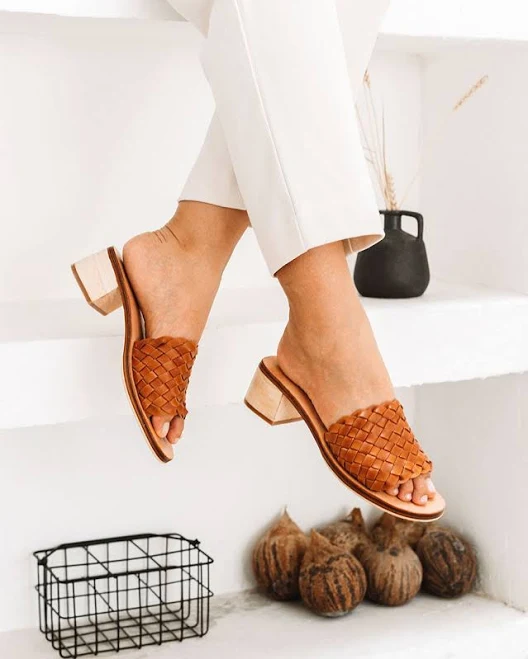 shoes Santorini Woven Mule Liberté Leather $83.4