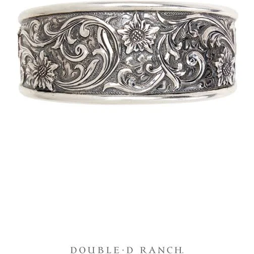 accessory Sterling Silver Western Scroll Cuff doubledranch.com $625