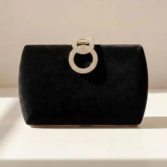bag Velvet Evening Clutch with Detachable Chain Strap Etsy - Seller $63.02