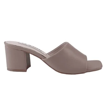 shoes Women's Open Toe Slip On Block Chunky Heel Mules Walmart - Shoeclub21 $19.99