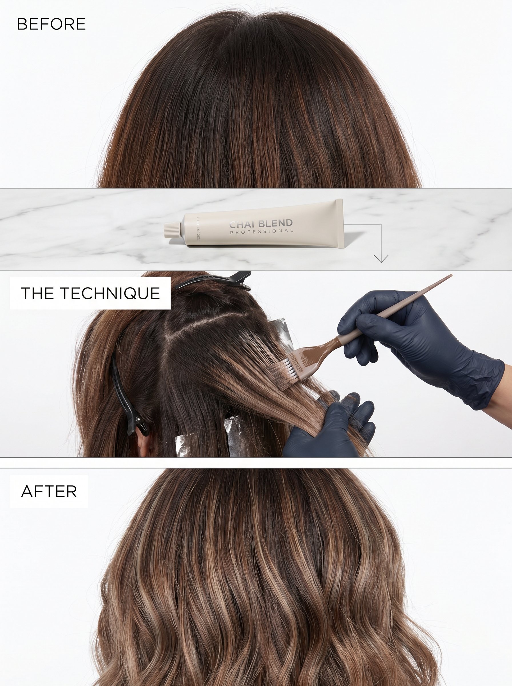 Sophisticated woman with Frosted Chai Tea subtle highlights summer hair 2026, featuring ash, vanilla, and beige blonde tones, perfect for everyday or work.