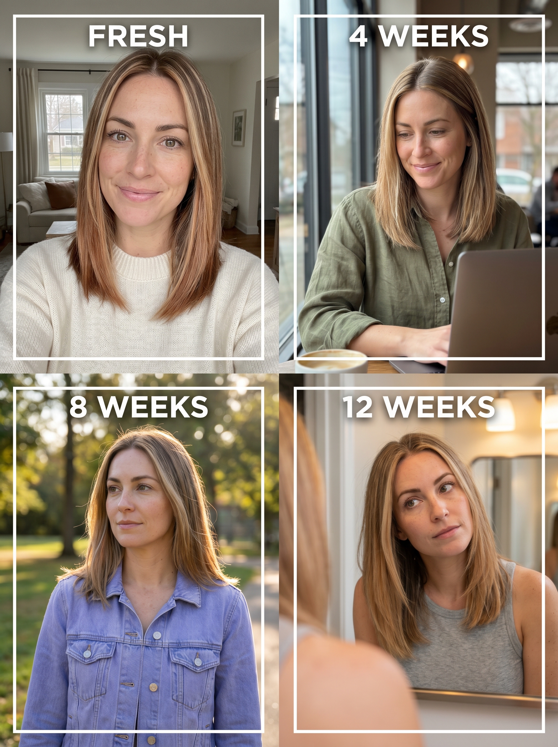 Effortless chic Soft Sandstone Face-Framing subtle highlights summer hair 2026, featuring bright and natural sandy beige and cool blonde tones.