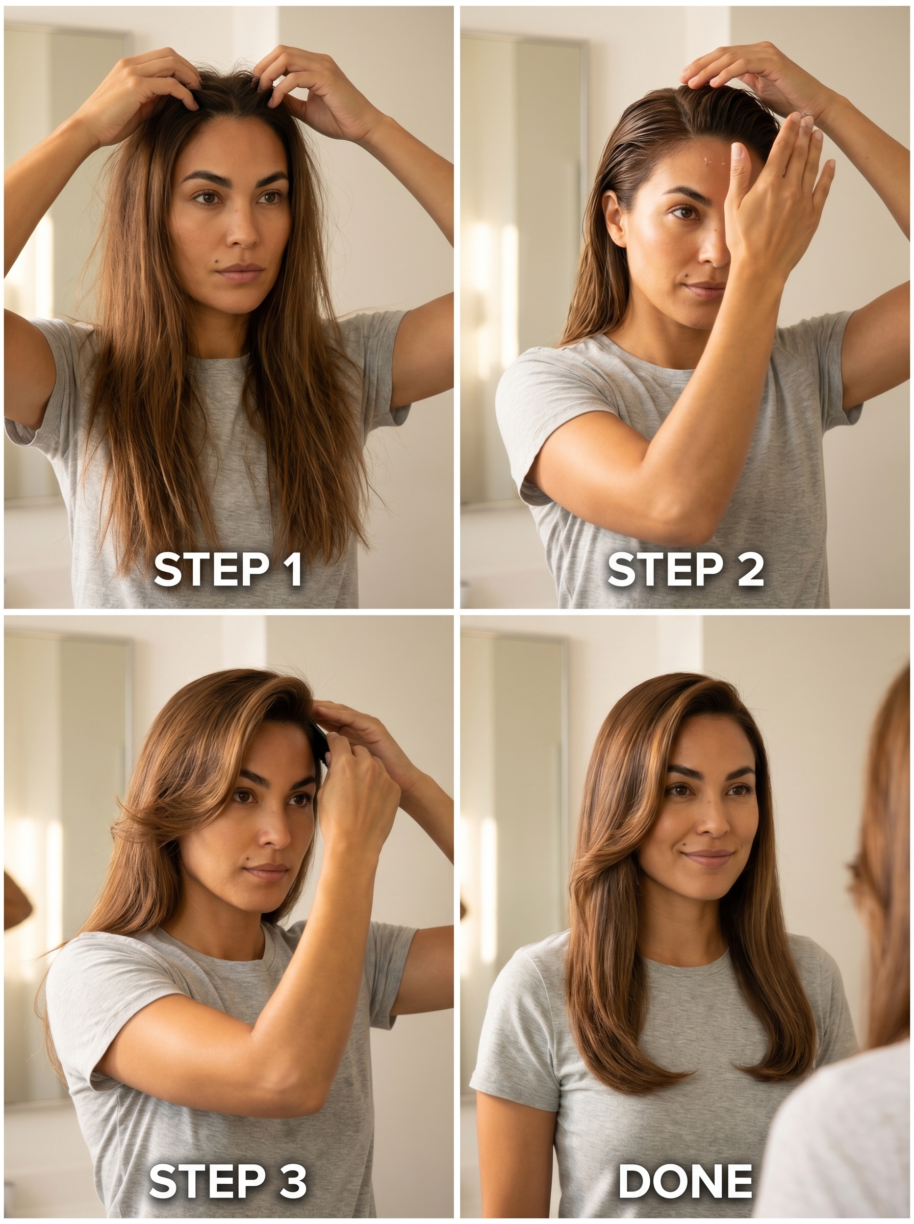 Glamorous High-Shine Retro Americana Flip, a sophisticated top summer hairstyle 2026 for date nights or special events.