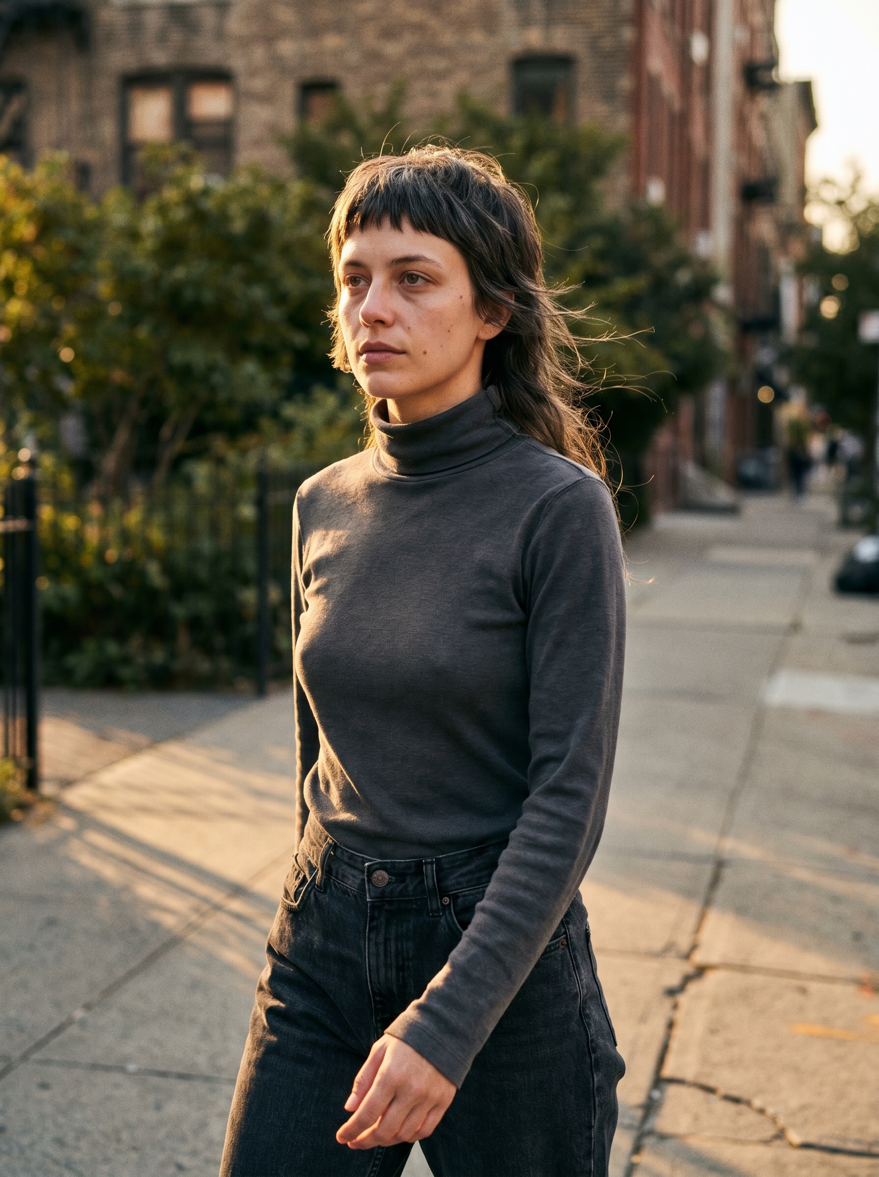 Edgy Dark Hair Summer 2026: Matte Charcoal Micro-Fringe Wolf Cut An edgy dark hair summer 2026 style featuring a matte charcoal micro-fringe wolf cut, perfect for festivals or everyday rebellion. Styled with texturizing paste and a small flat iron for sharp, defined fringe.