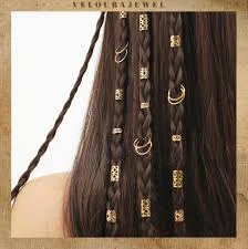 accessory 80pcs Gold Hair Rings Set for Braids & Dreadlocks, Adjustable Hair Rings, Women's Boho Festival Hair Accessories and Jewelry, Gift for Her Etsy $18.99