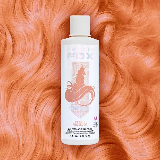 color_product Arctic Fox Peach Prosecco Semi-Permanent Vegan Hair Dye Arctic Fox - Dye For A Cause $18.5