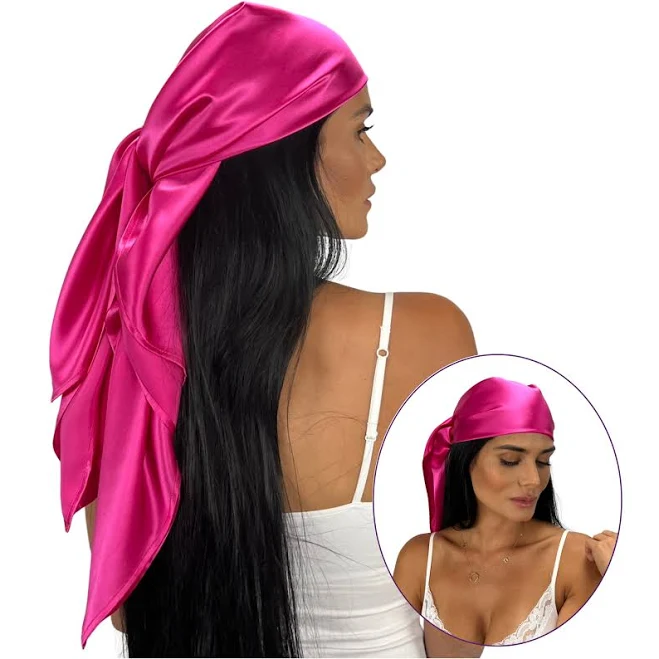 accessory Mulberry Park Silks Pure Silk Square Head Scarf Women's MulberryParkSilks.com $49.99
