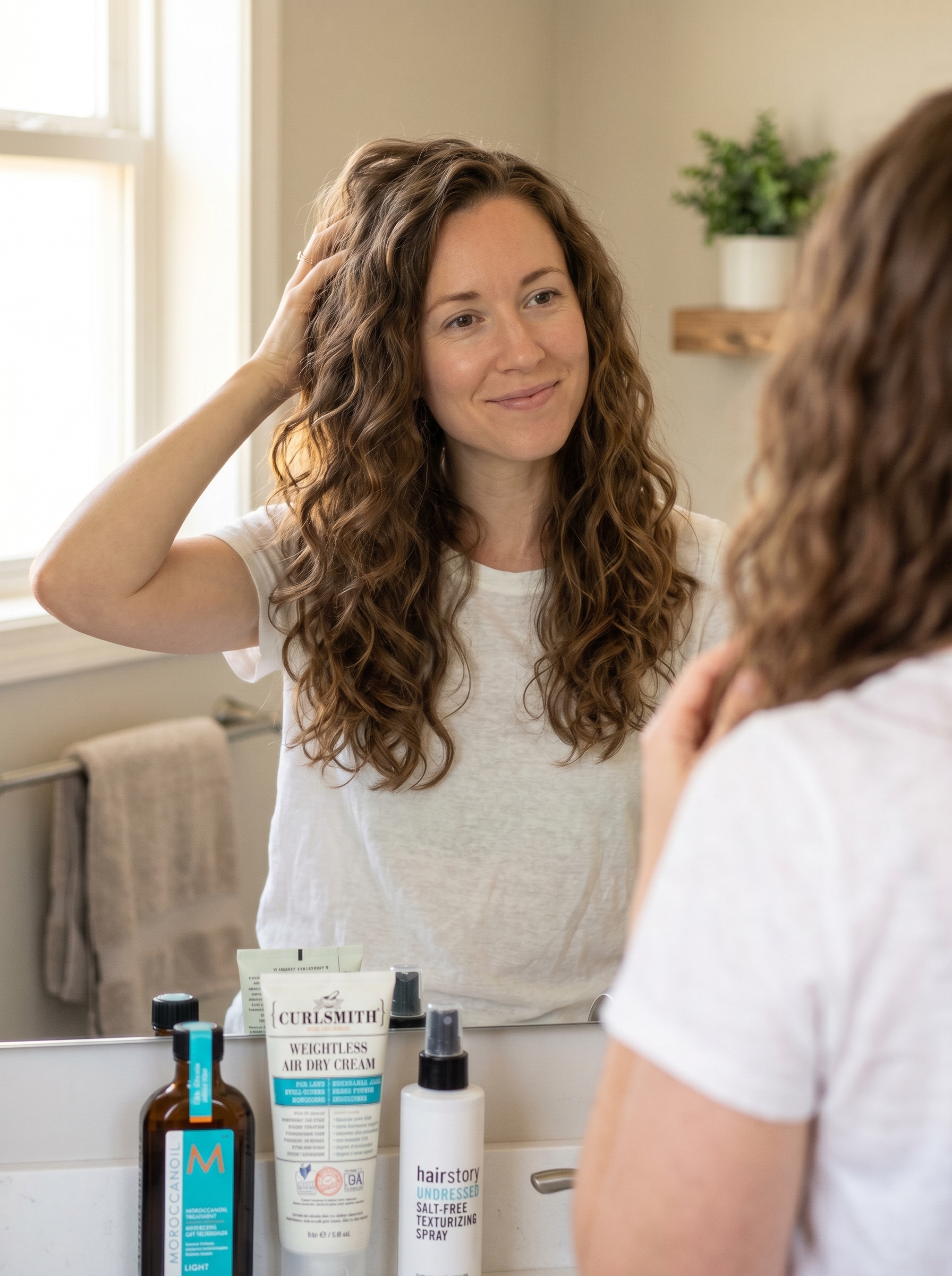 Air-Dried 'Cloud' Waves 2026: Ethereal & Natural Romantic, ethereal, and natural Air-Dried 'Cloud' Waves in solar-flared balayage and copper sand tones, perfect for resort wear. Get the ultimate summer beachy waves hair 2026.