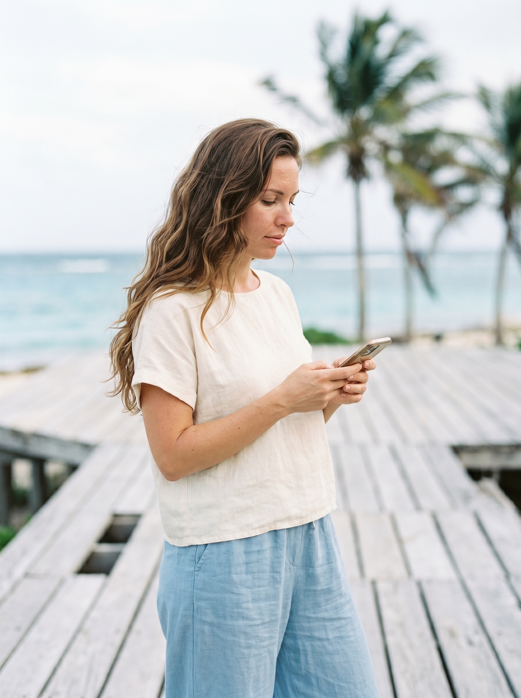 Coastal Grandmother Waves 2026: Chic & Relaxed Effortless and chic Coastal Grandmother Heatless Waves in creamy blonde and soft brunette, perfect for everyday or date night. Get relaxed summer beachy waves hair 2026.
