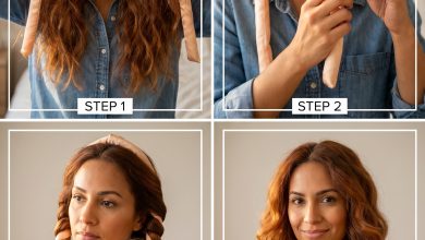 Beautiful apricot crush demi-permanent color on hair styled in heatless ribbon curls for summer. This vibrant look is a perfect summer hair idea for women, suitable for everyday wear or a romantic date night in 2026.