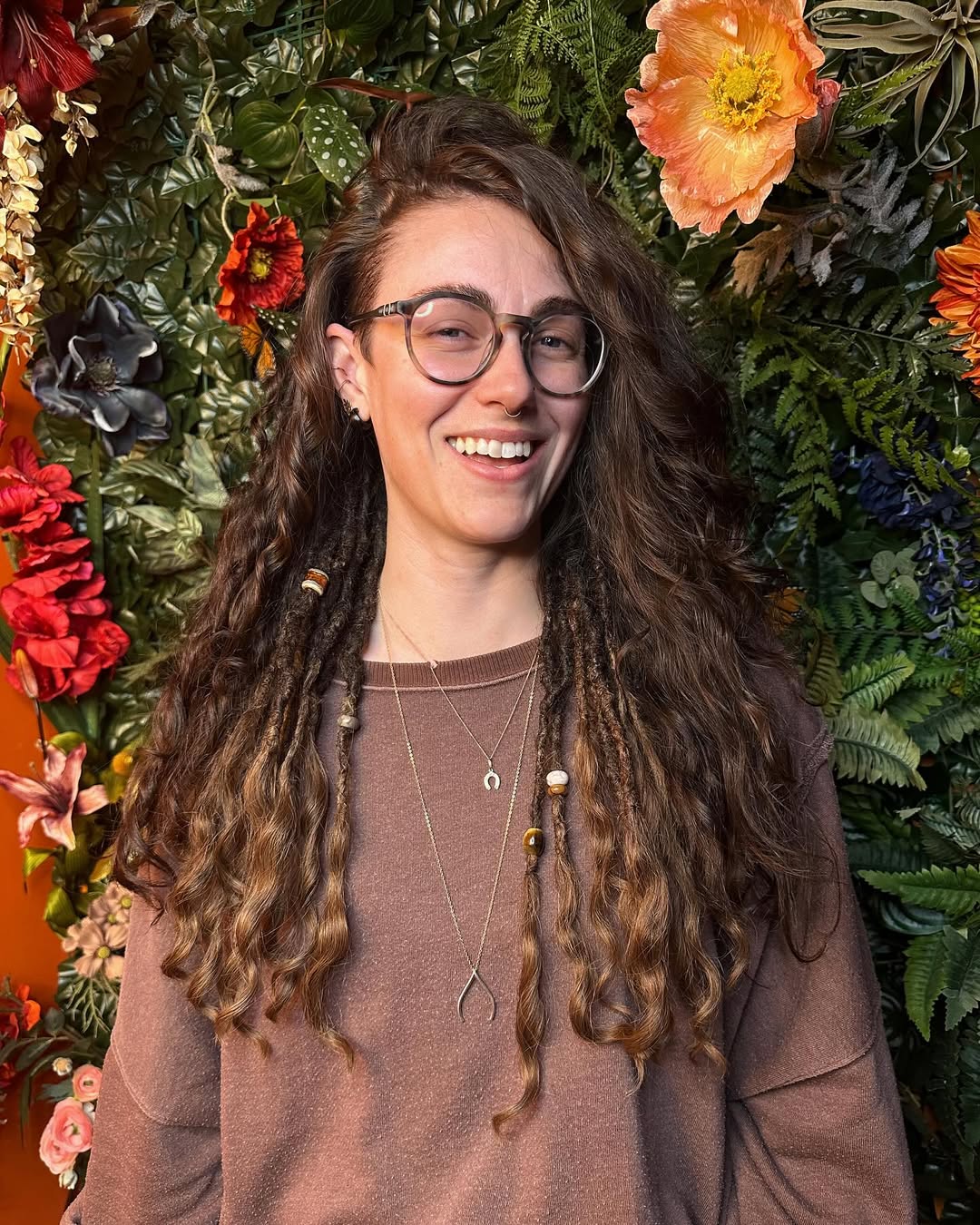 Bohemian Goddess Locs With Loose Curly Ends