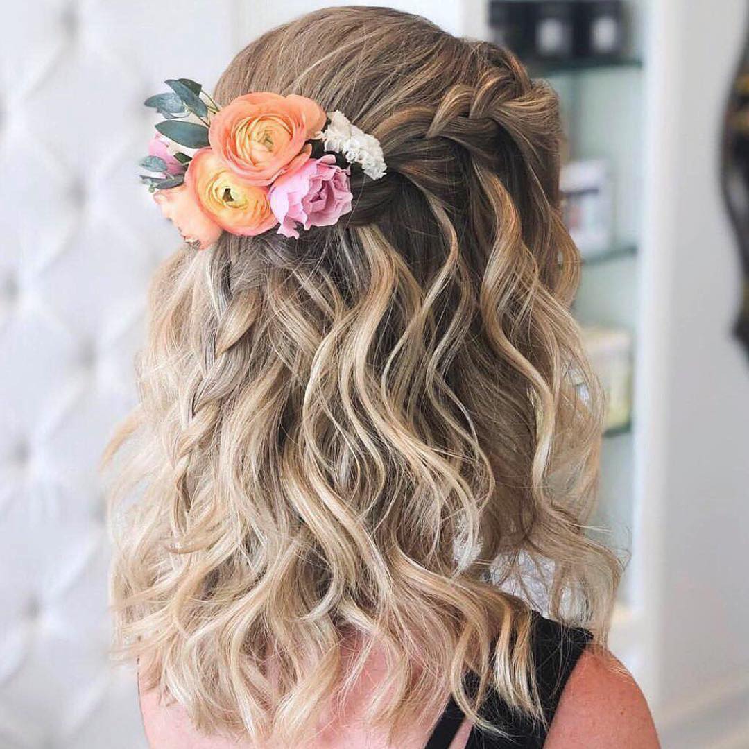 Boho Chic Braided Half-Up Butter Blonde