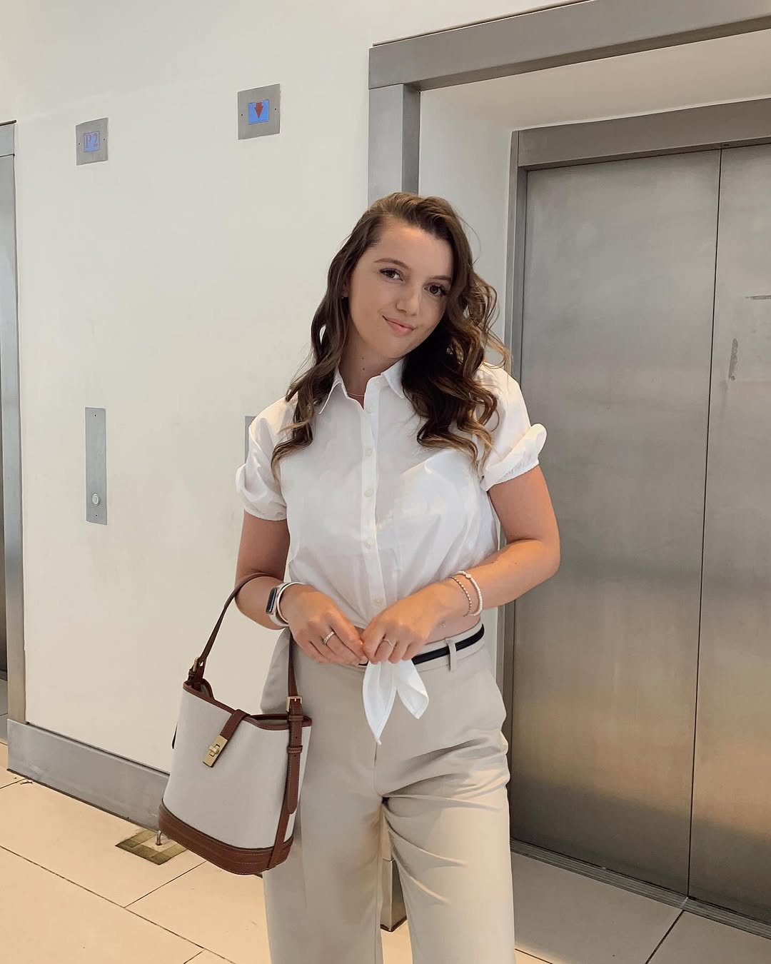 Bouncy Blowout Brunette With Side Part Volume