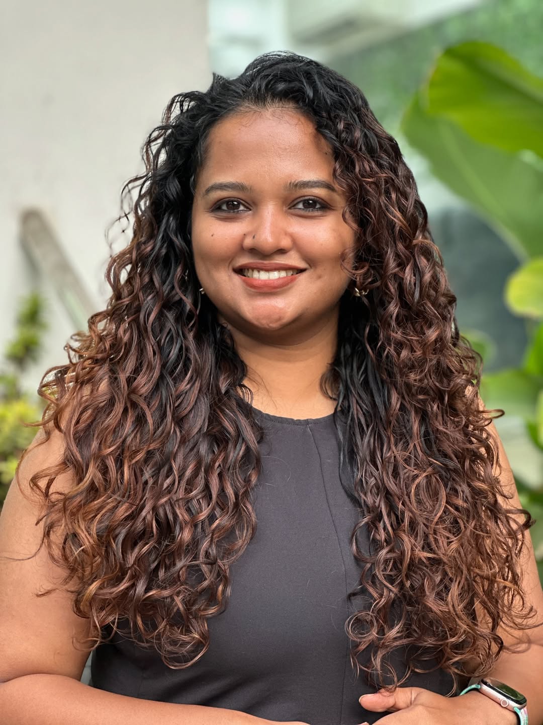 Caramel Highlights On Long Curly Hair