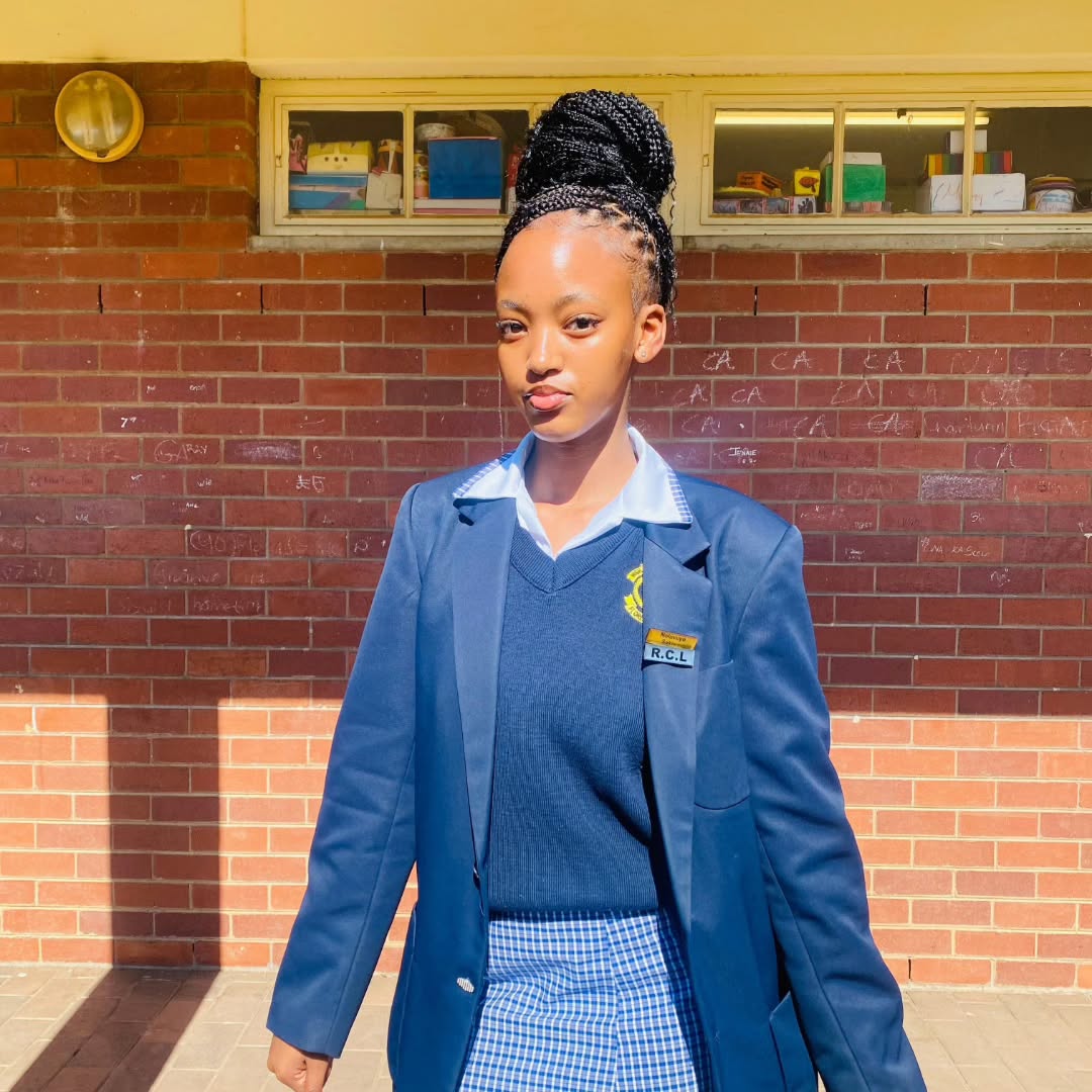 Classic School Uniform With Plaid Skirt