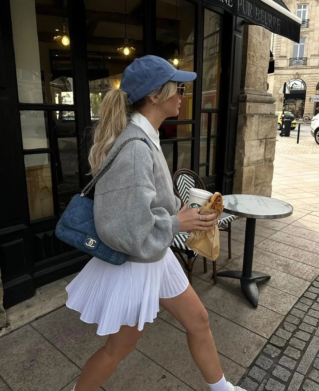Comfy Athleisure Skirt And Hoodie Combo