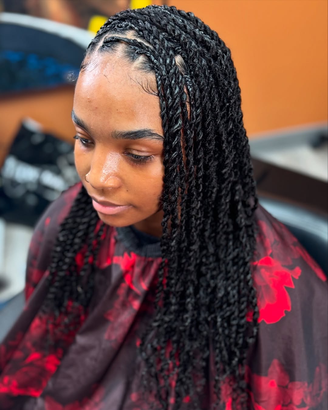 Defined Passion Twists with Artful Parting