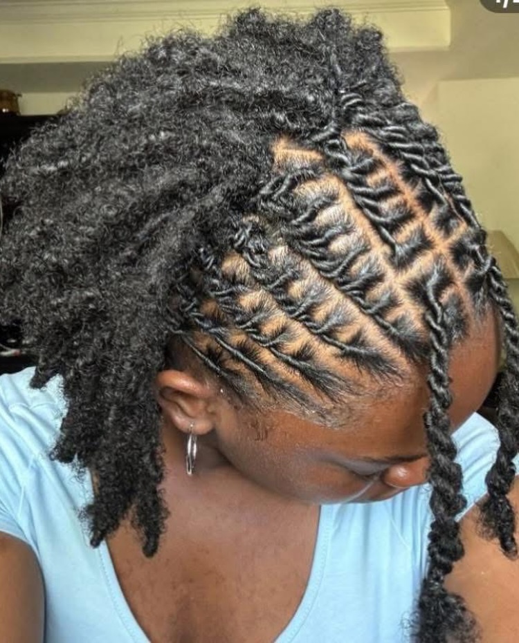 Diamond Parts With Two-Strand Twists