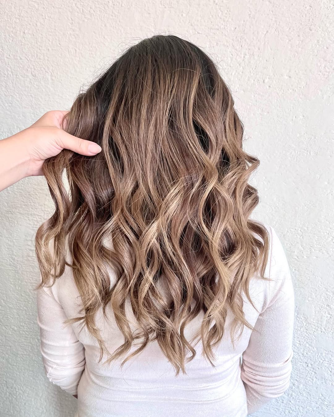 Dimensional Dark Blonde Beachy Waves