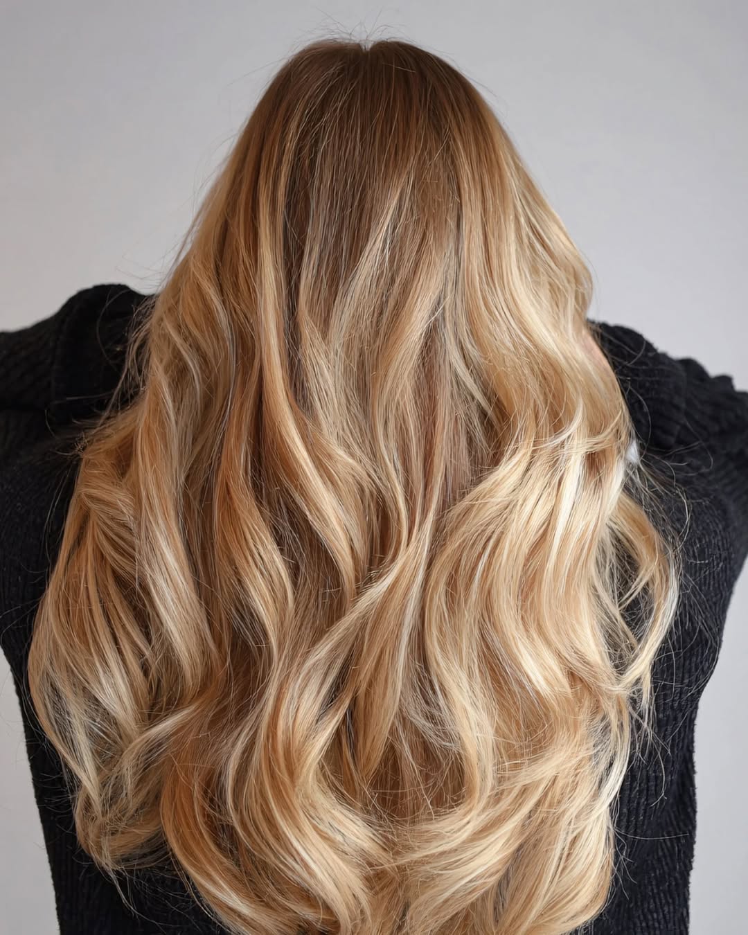 Golden Hour Honey Blonde With Effortless Waves