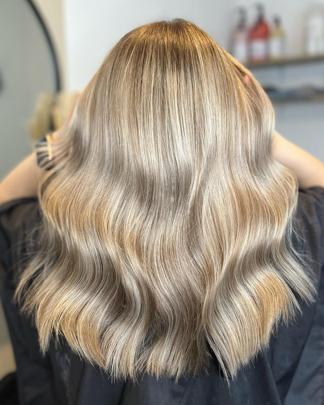Gorgeous Dirty Blonde Waves With Dimension And Shine