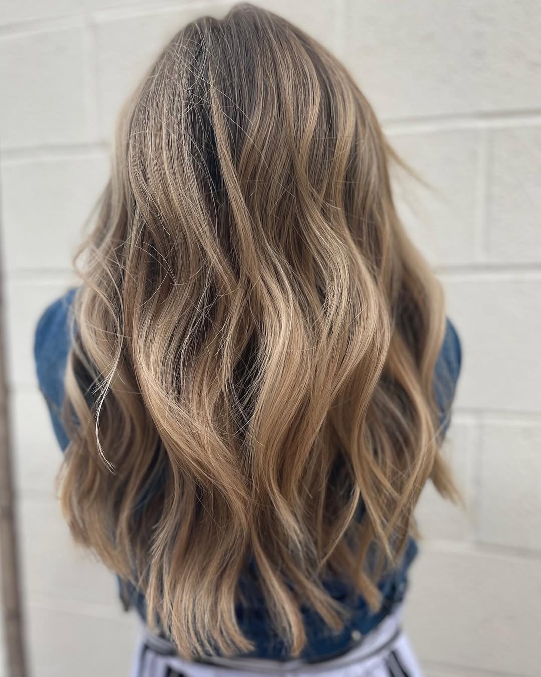 Gorgeous Dirty Blonde Wavy Long Layers