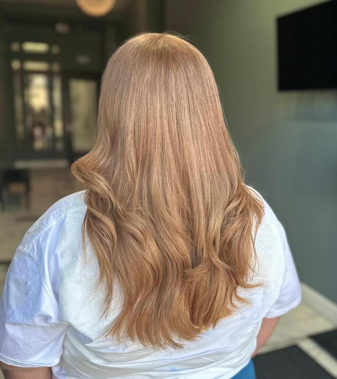 Gorgeous Long Honey Brown Hair Soft Face Framing