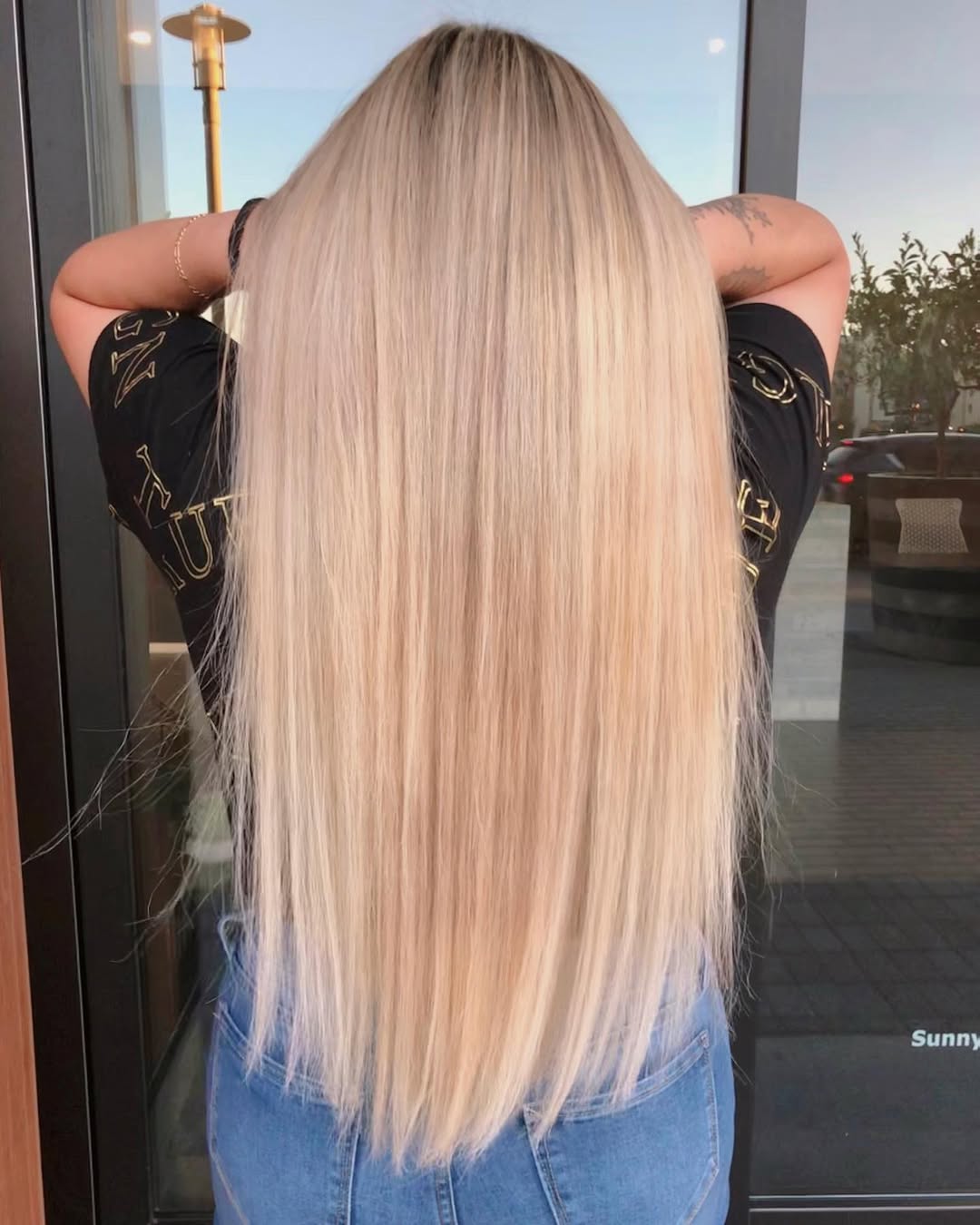 Gorgeous Long Strawberry Blonde With Shadow Root