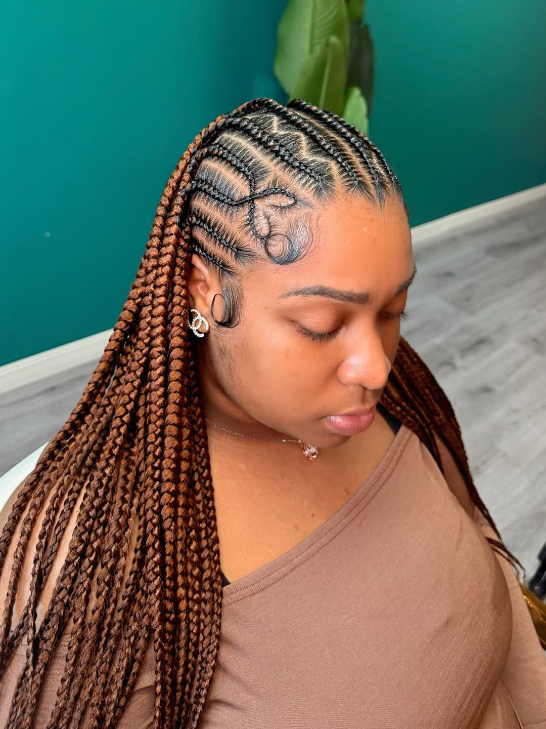 Intricate Fulani Braids with Sleek Edges