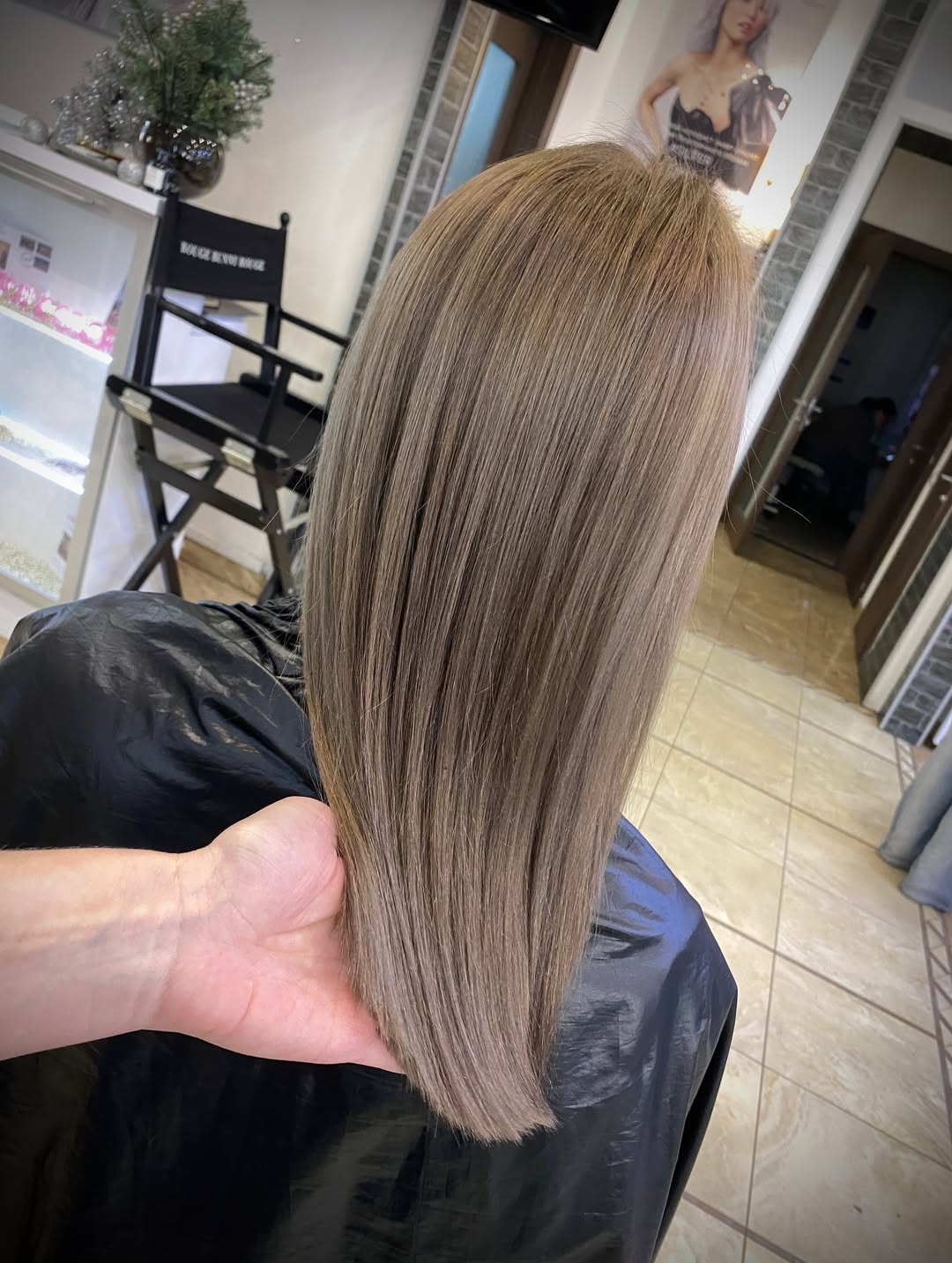 Modern Brunette Bob With Ashy Tones