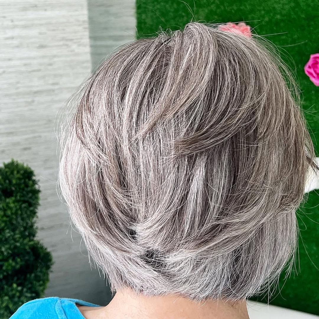 Modern Layered Bob With Dimensional Balayage