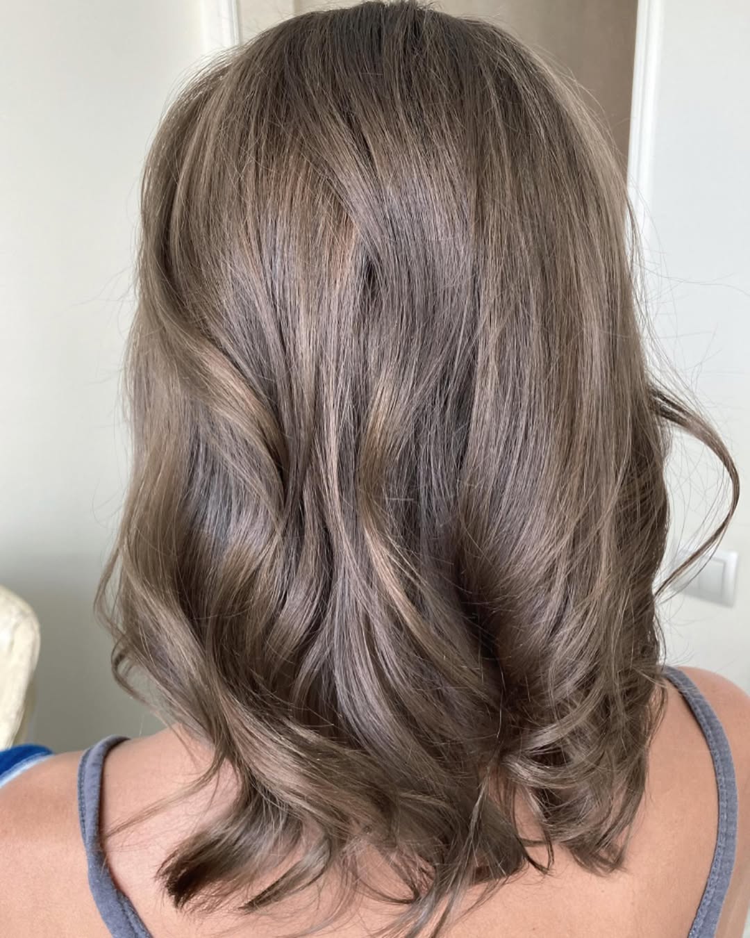 Muted Ash Dark Blonde Bronde Waves